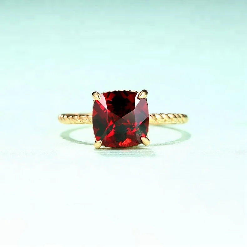 Dazzling Colored Gemstone Ring