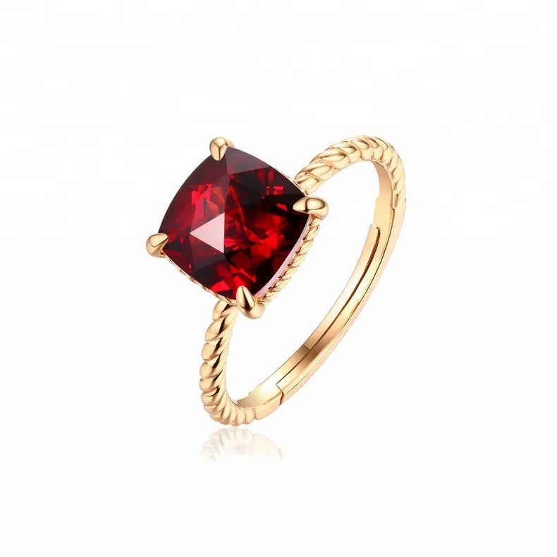 Dazzling Colored Gemstone Ring