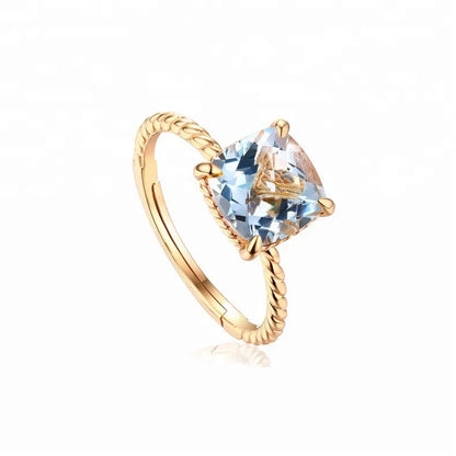 Dazzling Colored Gemstone Ring